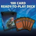 thumbnail image 3 of Magic: The Gathering Commander Legends Commander Deck - Reap the Tides | 100 Card Ready-to-Play Deck | 1 Foil Commander | Blue-Green, 3 of 5