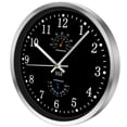 thumbnail image 2 of Reloj de Pared HITO 14" Silencioso a Batería de Aluminio, 2 of 7