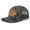 Break Up Country Camo/Chocolate, variant on Heritage Pride Bass Fishing Mens Embroidered Mesh Back Trucker Hat, Black/Black