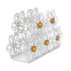 thumbnail image 5 of Ahueca hacia fuera el dispensador de papel del sostenedor de la servilleta del diseño de la flor para la decoración del banquete se describe Zulema Portapapel de servilletas de metal, 5 of 8