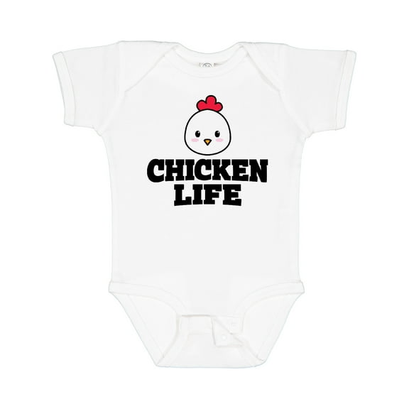 Inktastic Chicken Life Boys or Girls Baby Bodysuit