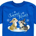 thumbnail image 3 of Disney Bambi - Christmas - Snowy Bunny Kisses - Toddler & Youth Short Sleeve Graphic T-Shirt, 3 of 5