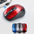 thumbnail image 5 of Wireless Gaming Mouse, for PC Laptop, 2.4GHz Ergonomic Optical Mouse with 6 Buttons Wireless Mouse, 2000 DPI Adjustable, 10m Range, Portable for Travel and Work,Dark Blue, 5 of 5