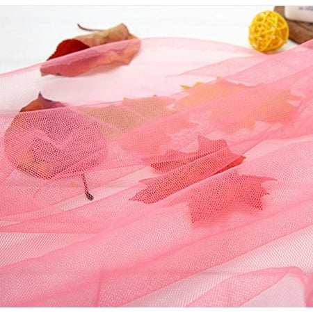 Shatex Mosquito Netting Pink Diy Fabric Gift Sewing Crafting Table