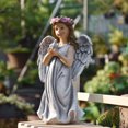thumbnail image 3 of Estatua de Ángel de resina Cola estatuas de niña ángel, 3 of 5