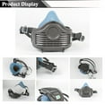thumbnail image 6 of Hxlamzoo Reusable Dustproof Half Face Mask - Industrial Dust Protection for Painting, Welding & Chemical Work, 6 of 9