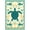 Teal Cream Sand, Pattern 12, variant on ODIKA 8'x10' Washable Area Rug Turtle Ocean Starfish Border Entry Themed Teal Beachy Nautical Flowing Dynamic for Living Room, Under Sectional, Family , Durable, Non-Slip