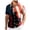 Red, variant on mgoYE Men American Flag Button Shirt Short Sleeve USA 4th of July Flag Tops Loose Patriotic Novelty Button T-Shirts 250th Anniversary Gifts for Men(Blue,XL)