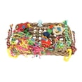 thumbnail image 1 of Bird Seagrass Mat, Interesting Natural  Climbing Net Bite  With Hooks For Birds, 1 of 8