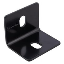 Hampton 2.40 in. H X 2.40 in. W X 1/8 in. D Black Steel Inside/Outside Square Corner Brace, Each