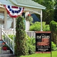 thumbnail image 4 of Double Sided America 250 Garden Flag 12x18 Inch - US 250th Anniversary Outdoor Patriotic Decor for Independence Day Veterans Day, 4 of 6