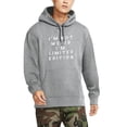 thumbnail image 3 of I'm Not Weird I Am Limited Edition Funny Sayings Hoodie Pullover Hoodie Grey, 3 of 7