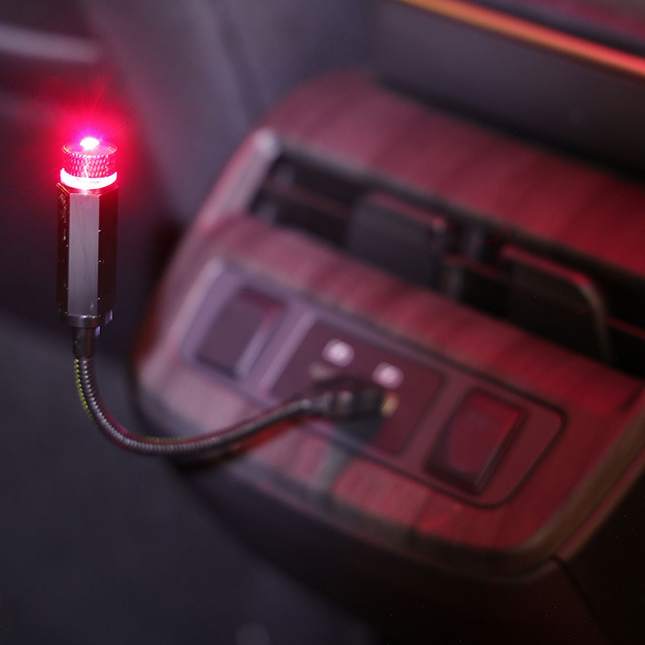 Monster 8" Red Starry Night LED Laser Light: USB-Powered Laser Accent