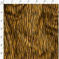 thumbnail image 3 of Soimoi Orange Silk Fabric Wild Animal Skin Print Fabric by The Yard 42 Inch Wide, 3 of 6