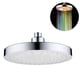 thumbnail image 1 of Cabezal de ducha LED que cambia de varios colores, cabezal de ducha de lluvia para baño, cabezal de ducha de cascada, Control de temperatura redondo/cuadrado de 8 pulgadas Ormromra 2034959-2, 1 of 9