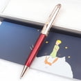 thumbnail image 4 of MB Monte Petit Prince-Bolígrafo De Metal rojo vino, edición de lujo, pluma estilográfica Rollerball, exquisita pluma de Gel de escritura, 4 of 4