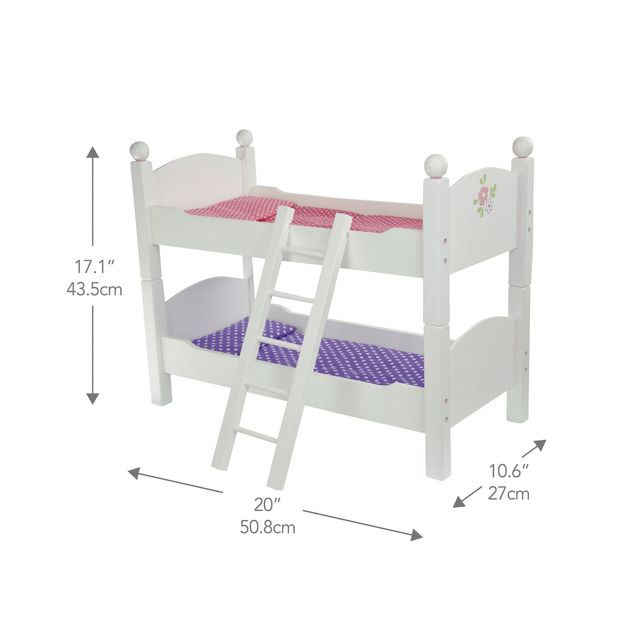 walmart doll bunk beds