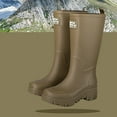 thumbnail image 2 of Mepaouo Women's Tall Rain Boots Waterproof Rubber Wide Calf Non Slip Knee High Garden Shoes(Green,7), 2 of 9