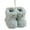 Light Blue, variant on Christmas Mini Boot Ornaments with Bow - Cute Plastic Hanging Decor for Tree, Wreath, and Holiday Home Decor