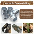 thumbnail image 2 of 21 Piezas de Cuñas Hacha Redondas, Seguridad, Metal, Juego Acero (0,31/0,39/0,47 Pulgadas), 2 of 5