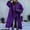 Purple, variant on RYDCOT Women's Winter Casual Wool Blend Overcoat Notch Lapel Single Breasted Long Wool Coat Fall and Winter Straight Cardigan with Pockets Sale or Clearance