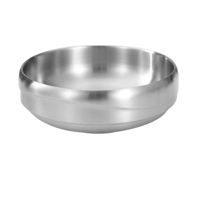 yuksok Bol en Acier Inoxydable Réutilisable Multiusage pour Nouilles Riz Crème Glacée Sauces 21CM