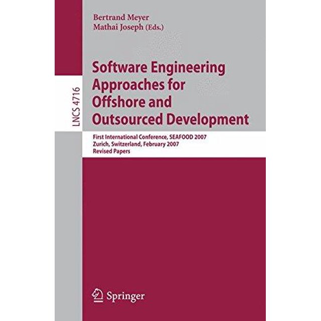 Software Engineering Approaches for Offshore and Outsourced Development