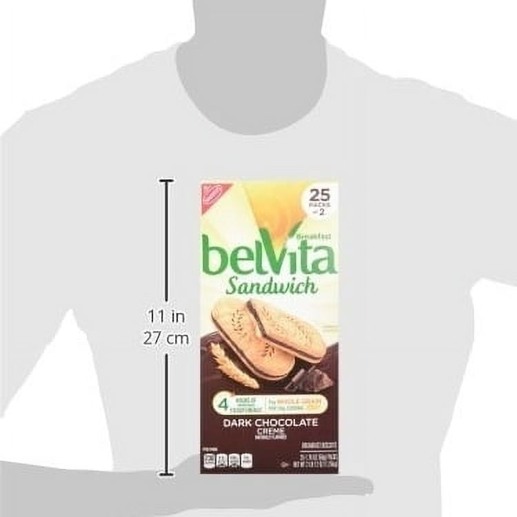 Belvita Breakfast Biscuits, Chocolate, 25 Count, 44 Ounce