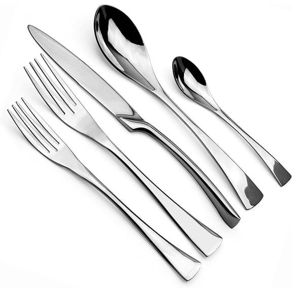 20-Piece 18/10 Stainless Steel Flatware Set, Service for 4