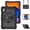 Black, variant on Dteck Full Body Protection Case for Lenovo Idea Tab 11" 2025 / Tab M11 2024 / Lenovo Tab K11 LTE 2024,Shockproof Silicone+PC Case Built-in Screen Protector Stand Cover+Hand/Shoulder Strap,Purple
