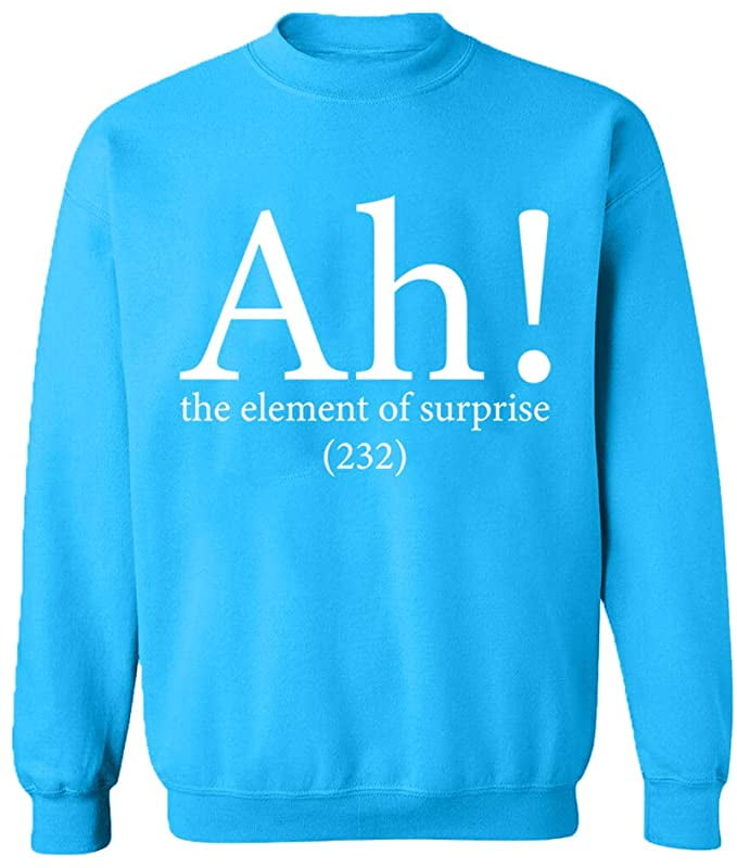 The Element of Surprise Toddler Unisex Cotton Long Sleeve Round Neck Pullover Ah 