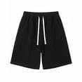 thumbnail image 2 of Maean Mens Big and Tall Shorts High Waist Causal Dressy Short Trousers Stretch Shorts with Pockets M-5XL, 2 of 6