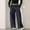 Navy, variant on Qulqfy Womens Work Pants Beige Cargo Baggy Pants Wide Leg High Waisted Casual Pants for Women