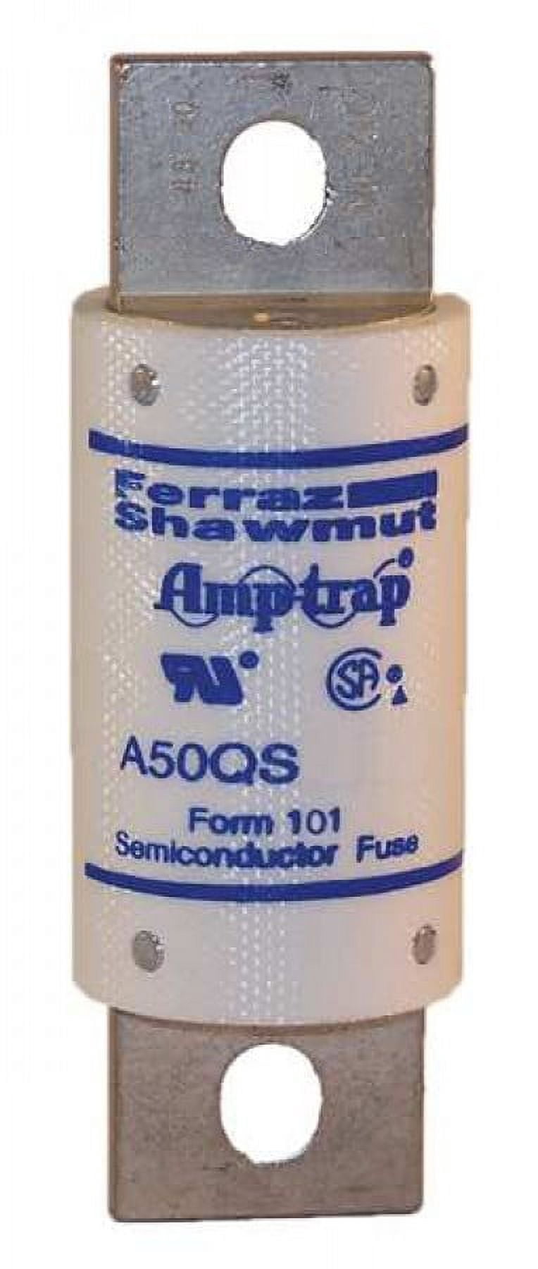 Semiconductor Fuse, 125A, Fast-Acting, 500V AC, Bolt-On A50QS125-4