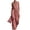 15#Pink, variant on 2026 Women's Summer One-Piece Set Sleeveless V-Neck Tie-Front Solid Color Jumpsuit Wide-Leg Pants Set Casual Wear