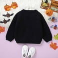thumbnail image 5 of WUXIAN Toddler Baby Girls Boys Crewneck Outfits Long Sleeve Pumpkin Knitted Sweater Clothes Children Relaxed Fit Dailywear, 5 of 9