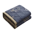 thumbnail image 2 of Summer Quilt, 150x200 cm Lightweight Washed Cotton Air-Conditioning Quilt, Gray Breathable Hypoallergenic Padding, Machine Washable, 1-Piece, 2 of 6