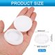 thumbnail image 2 of 30pcs tapones de agujero de plástico de nylon, tapones de agujero de tornillo redondo de 2" (50mm) para muebles de cocina en blanco, 2 of 7