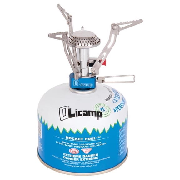 Olicamp Electron Camping and Backpacking Stove with Piezo Ignition, Compact and Lightweight