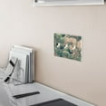 thumbnail image 5 of Yayeee Toggle Light Switch Wall Plate 3-Gang 6.37"x4.48" Decorative Outlet Cover, Floral Forest Pattern, 5 of 7