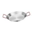 thumbnail image 1 of Olla de cocina coreana para Ramen, olla para sopa, cacerola para el hogar, ollas secas, olla para fideos coreanos, olla para mariscos para sopa, agarre rojo, 1 of 9