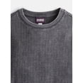thumbnail image 2 of Weekend Academy Boy's Washed Thermal Tee with Long Sleeves, Sizes 4-18, 2 of 3