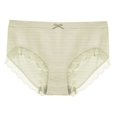 thumbnail image 1 of TrowBridge-bragas de encaje a rayas para mujer, calzoncillos de algodón con cintura hueca, ropa interior transpirable, lencería, gran oferta, 1 of 4