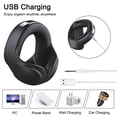 thumbnail image 4 of Vibrating Silicone Penis Ring for Men, Penis Rings Vibrator with Wings for Male Enhancement Testicles Massager 10 Vibrations Rechargeable Erection Ring for Men, 4 of 5