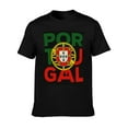 thumbnail image 5 of T-shirt Portugal Flag  Soft Cotton Adult Heat-Transfer Graphic T-Shirt - 180g Breathable Fabric, Unisex Summer Casual Wear with Durable Heat-Printed Design, 5 of 10