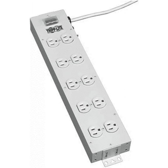 Tripp Lite 15’, 10-Outlet Power Distribution Strip - 120V 5-15R, PN: TLM1015NC
