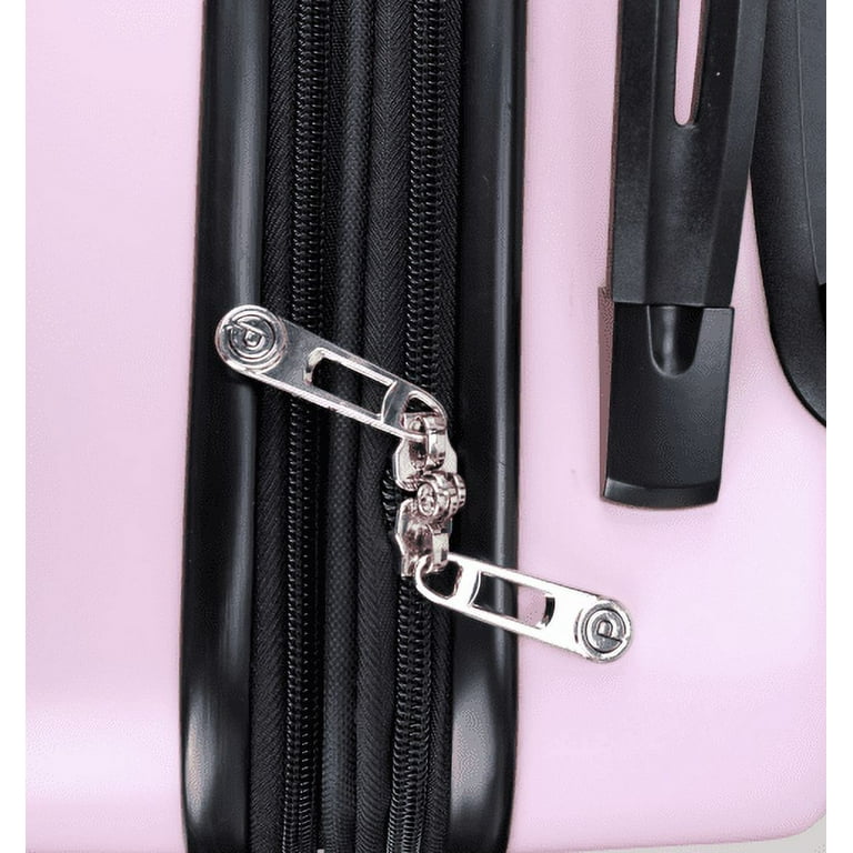Protege 22 Carry-on Luggage Set with Luggage Tags, Blush Pink 