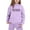 Purple, variant on Toddler Girls Outfits Sets Casual Winter Wear Trendy Printed Hooded Sweatshirt Cute Girls Fall Clothes Red Size 3-4T