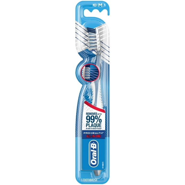 OralB CrossAction All In One Manual Toothbrush, Medium, 1 count