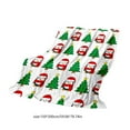 thumbnail image 3 of Honmine Christmas Blanket Throw, Cozy Soft Flannel Blanket Christmas Santa Snowman Sled Fleece Blanket Reversible Blanket for Couch New Year Decor Christmas Holiday Throw Blanket, 3 of 6